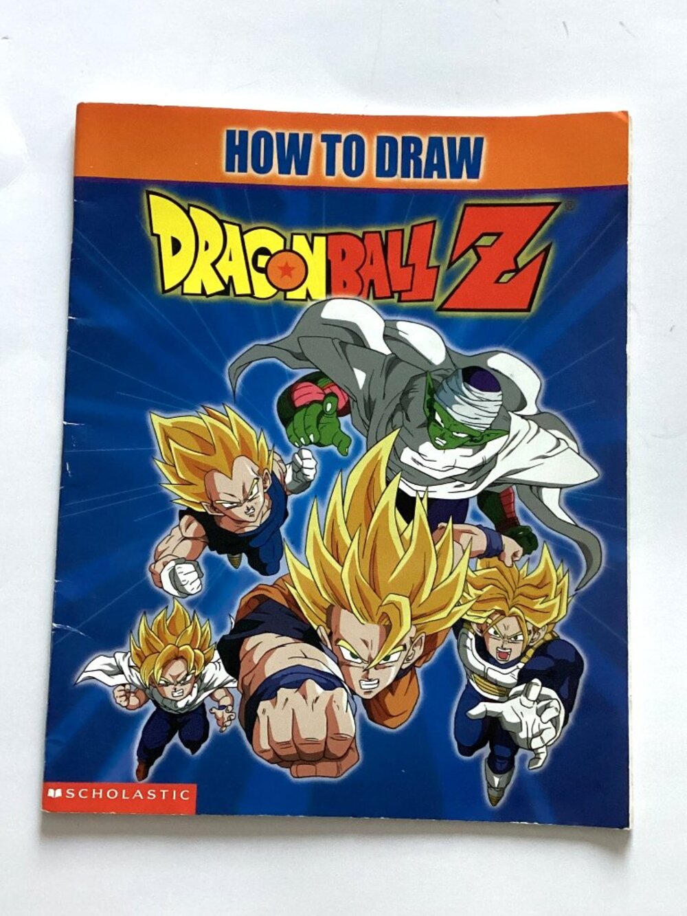 How to Draw Dragonball Z Scholastic Paperback Book